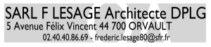 SARL LESAGE FRDRIC ARCHITECTE